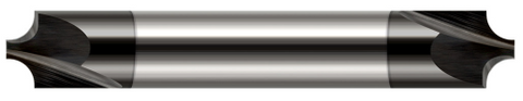 46118-C4 0.1180" Radius x 0.0600" Pilot DIA -  DE- 2 FL - Amorphous Diamond Coated