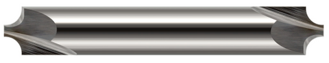 46125 0.1250" (1/8) Radius x 0.0600" Pilot DIA -  DE- 2 FL - Uncoated