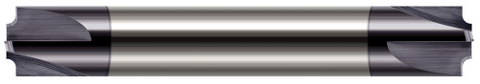 44047-C3 0.0470" (3/64) Radius x 0.2500" (1/4) Pilot DIA -  DE- 4 FL - AlTiN Coated