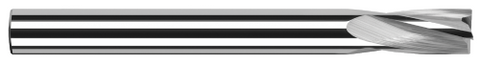 2331M 0.0394" Cutter DIA x 0.1560" (5/32) Flute Length - 4 FL - Uncoated