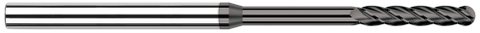36578 4 FL - 0.0780" (5/64) Cutter DIA x 0.4060" (13/32) LOC x 0.8000" Reach - CVD Diamond