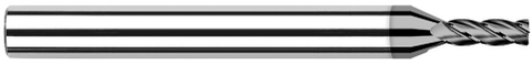938608 4 FL - 0.1250" (1/8) Cutter DIA x 0.0150" (1/64) Radius x 0.3750" (3/8) LOC  - CVD Diamond