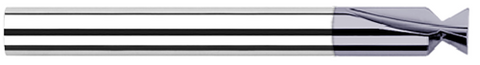 16732-C3 0.5000" (1/2) Cutter DIA x 0.0100" Radius x 60° included - 3 FL - AlTiN Coated