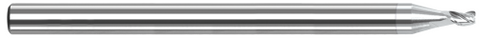 56550-C8 3 FL - 0.2360" Cutter DIA x 0.0620" (1/16) Radius x 0.2800" LOC  - TiB2 Coated