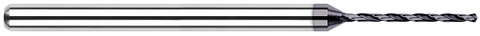 20245-C3 0.0310" (1/32) Drill DIA x 0.3950" Flute Length - 2 FL - AlTiN Coated