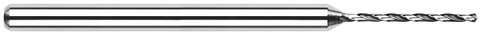 20449 0.0980" Drill DIA x 0.4130" Flute Length - 2 FL - Uncoated