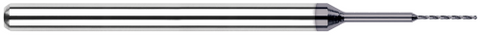 20135-C3 0.0135" Drill DIA x 0.2700" Flute Length - 2 FL - AlTiN Coated