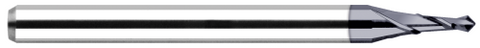 11525-C3 0.1250" (1/8) Drill DIA x 0.3750" (3/8) Flute Length- 90Â° - 2 FL - AlTiN Coated