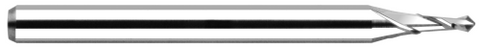 37515 0.2362" Drill DIA x 0.7500" (3/4) Flute Length- 90° - 2 FL - Uncoated