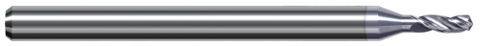 AVA0210-C8 0.533 mm Drill DIA x 2.500 mm Flute Length - 3 FL - TiB2 Coated