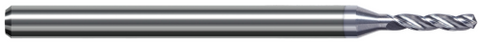 BAF0980-C8 2.489 mm Drill DIA x 17.000 mm Flute Length - 3 FL - TiB2 Coated