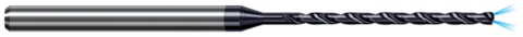 ACD0625-C3 1.587 mm Drill DIA x 22.000 mm Flute Length - 2 FL - AlTiN Coated