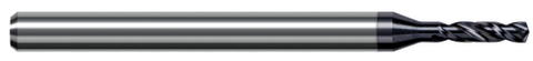 CSG0270-C6 0.686 mm Drill DIA x 3.300 mm Flute Length - 2 FL - AlTiN Nano Coated