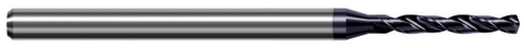 BVT2280-C3 5.791 mm Drill DIA x 40.000 mm Flute Length - 2 FL - AlTiN Coated