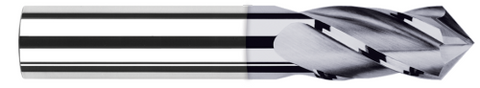 870216-C3 0.2500" (1/4) Cutter DIA x 0.7500" (3/4) LOC x 135° included - 4 FL - AlTiN Coated