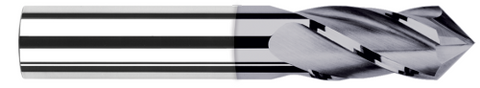 824216-C3 0.1250" (1/8) Cutter DIA x 0.5000" (1/2) LOC x 90° included - 4 FL - AlTiN Coated