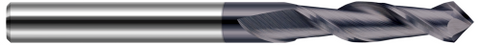859632-C6 0.5000" (1/2) Cutter DIA x 1.0000" (1) LOC x 90° included - 2 FL - AlTiN Nano Coated
