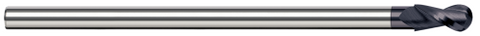 24724-C3 2 FL - 0.3750" (3/8) Cutter DIA x 0.5630" LOC  - AlTiN Coated