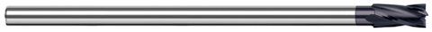 907810-C3 2 FL - 0.1562" (5/32) Cutter DIA x 0.2350" LOC  - AlTiN Coated