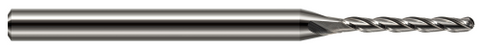 12865 3 FL - 0.0650" Cutter DIA x 0.5000" (1/2) LOC  - Uncoated
