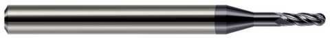 982810-C3 4 FL - 0.0100" Cutter DIA x 0.0300" LOC x 0.0500" Reach - AlTiN Coated
