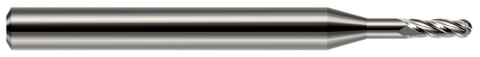 948620 2 FL - 0.0200" Cutter DIA x 0.0600" LOC x 0.1000" Reach - Uncoated