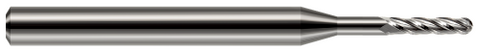 76890 4 FL - 0.0900" Cutter DIA x 0.2700" LOC x 0.6250" (5/8) Reach - Uncoated