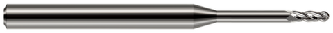 76845 4 FL - 0.0450" Cutter DIA x 0.1350" LOC x 0.4050" Reach - Uncoated