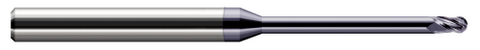 35635-C3 3 FL - 0.0350" Cutter DIA x 0.0520" LOC x 0.4250" Reach - AlTiN Coated