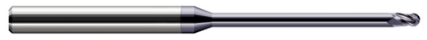 49235-C3 3 FL - 0.0350" Cutter DIA x 0.0520" LOC x 0.5250" Reach - AlTiN Coated