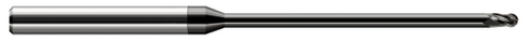 59431-C4 3 FL - 0.0310" (1/32) Cutter DIA x 0.0460" LOC x 0.6250" (5/8) Reach - Amorphous Diamond Coated