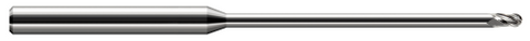 59508 3 FL - 0.1250" (1/8) Cutter DIA x 0.1870" (3/16) LOC x 2.5000" (2-1/2) Reach - Uncoated