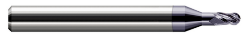 47940-C3 3 FL - 0.0400" Cutter DIA x 0.0600" LOC x 0.1200" Reach - AlTiN Coated