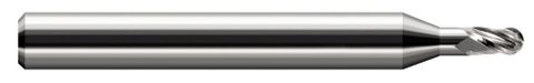 978508 3 FL - 0.1250" (1/8) Cutter DIA x 0.1870" (3/16) LOC x 0.3750" (3/8) Reach - Uncoated