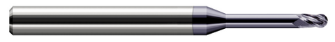 868247-C3 3 FL - 0.0470" (3/64) Cutter DIA x 0.0710" LOC x 0.3280" (21/64) Reach - AlTiN Coated