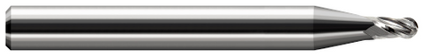24580 2 FL - 0.0800" Cutter DIA x 0.1200" LOC  - Uncoated