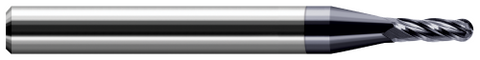 74355-C3 4 FL - 0.0550" Cutter DIA x 0.1650" LOC  - AlTiN Coated