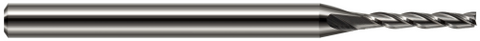 31908 3 FL - 0.1250" (1/8) Cutter DIA x 0.6250" (5/8) LOC  - Uncoated