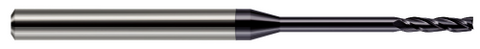 13693-C3 3 FL - 0.0930" (3/32) Cutter DIA x 0.7500" (3/4) LOC x 1.2500" (1-1/4) Reach - AlTiN Coated
