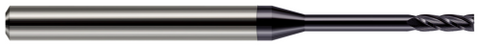 846120-C3 4 FL - 0.0200" Cutter DIA x 0.0600" LOC x 0.2000" Reach - AlTiN Coated