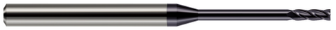 952060-C3 2 FL - 0.0600" Cutter DIA x 0.1800" LOC x 0.7200" Reach - AlTiN Coated