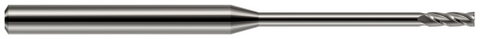 838693 4 FL - 0.0930" (3/32) Cutter DIA x 0.2790" LOC x 1.4000" Reach - Uncoated