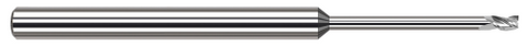 991932 4 FL - 0.5000" (1/2) Cutter DIA x 0.7500" (3/4) LOC x 5.7500" Reach - Uncoated