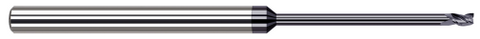 991920-C3 4 FL - 0.3125" (5/16) Cutter DIA x 0.4690" LOC x 4.3430" (4-11/32) Reach - AlTiN Coated