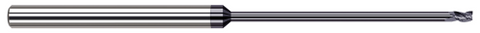 969693-C3 3 FL - 0.0930" (3/32) Cutter DIA x 0.1390" LOC x 2.0620" (2-1/16) Reach - AlTiN Coated