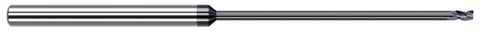 38025-C3 3 FL - 0.0250" Cutter DIA x 0.0370" LOC x 0.6250" (5/8) Reach - AlTiN Coated
