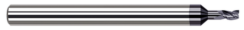 47850-C3 3 FL - 0.0500" Cutter DIA x 0.0750" LOC x 0.1500" Reach - AlTiN Coated