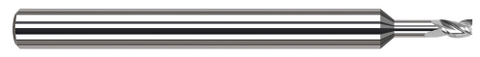 945520 3 FL - 0.0200" Cutter DIA x 0.0300" LOC x 0.0800" Reach - Uncoated