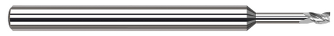 937050 3 FL - 0.0500" Cutter DIA x 0.0750" LOC x 0.3000" Reach - Uncoated