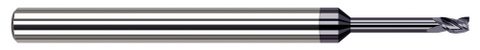 934910-C3 3 FL - 0.1562" (5/32) Cutter DIA x 0.2340" (15/64) LOC x 1.0930" (1-3/32) Reach - AlTiN Coated